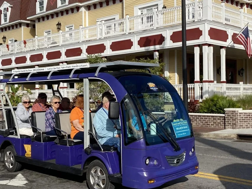 St. Augustine: Waterfront and Downtown Golf Cart Tour