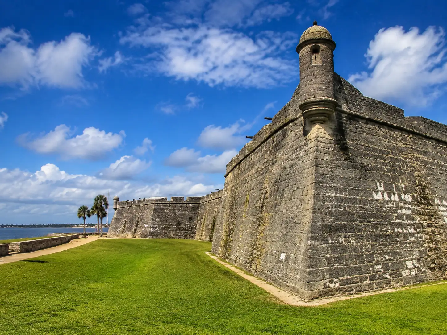 The iconic Castillo de San Marcos fortress